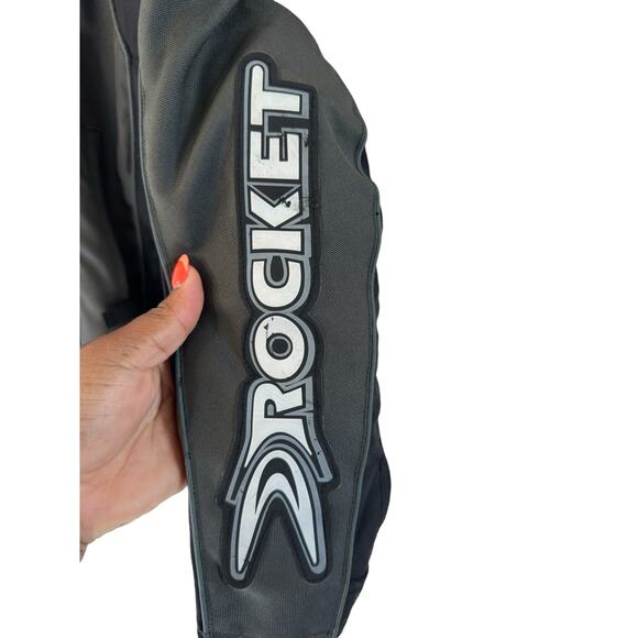 Joe Rocket Motorcycle Jacket Biker Leather Women's Black Padded Mesh Small - Picture 5 of 16